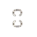 Stainless Steel 316 Chain Connecting Link 5/8" Marine Grade Connector 4 Pcs
