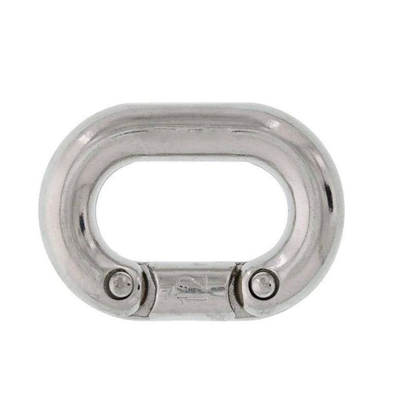 Stainless Steel 316 Chain Connecting Link 5/16" Marine Grade Connector 4 Pcs