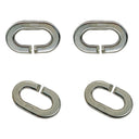 Marine 3/16" C Link Connector Link 90 Lbs WLL Lift Rig Stainless Steel T316 4Pcs