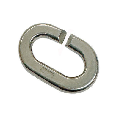 Marine 3/16" C Link Connector Link 90 Lbs WLL Lift Rig Stainless Steel T316 4Pcs