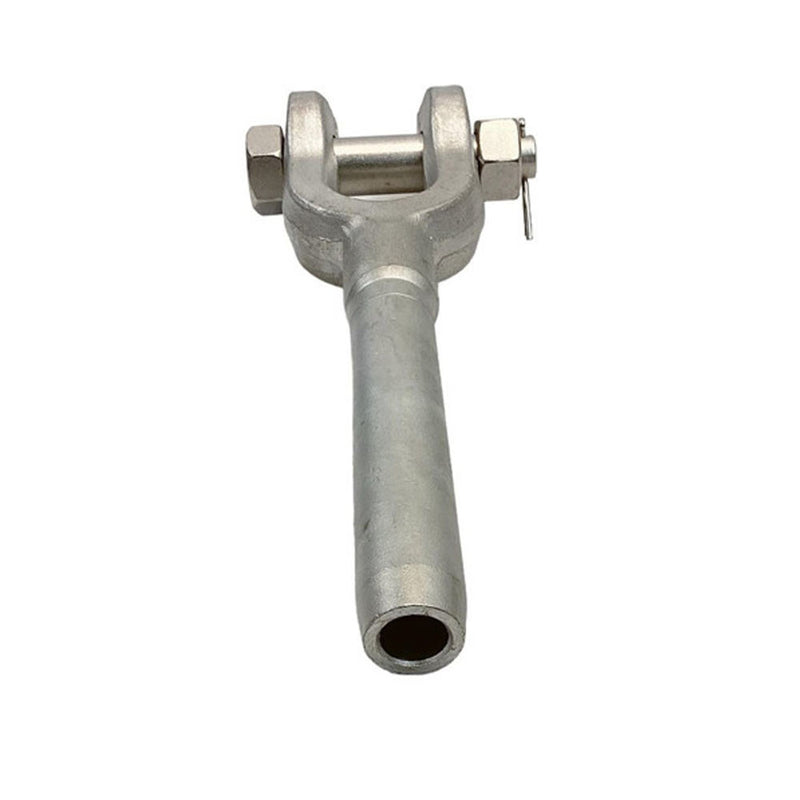 3/4" Drop Forged Open Swage Sockets Stainless Steel T316 12500 Lbs WLL