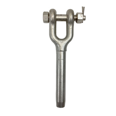3/8" Drop Forged Open Swage Sockets Stainless Steel T316 3500 Lbs WLL 4 Pcs