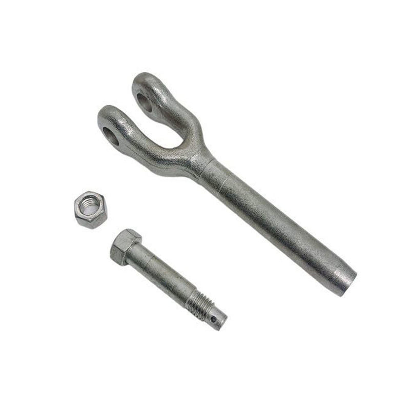 3/8" Drop Forged Open Swage Sockets Stainless Steel T316 3500 Lbs WLL 4 Pcs