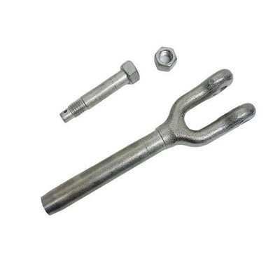 3/8" Drop Forged Open Swage Sockets Stainless Steel T316 3500 Lbs WLL 4 Pcs