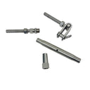 Marine Toggle And Swageless Turnbuckle For 1/4" Cable Wire Stainless Steel T316