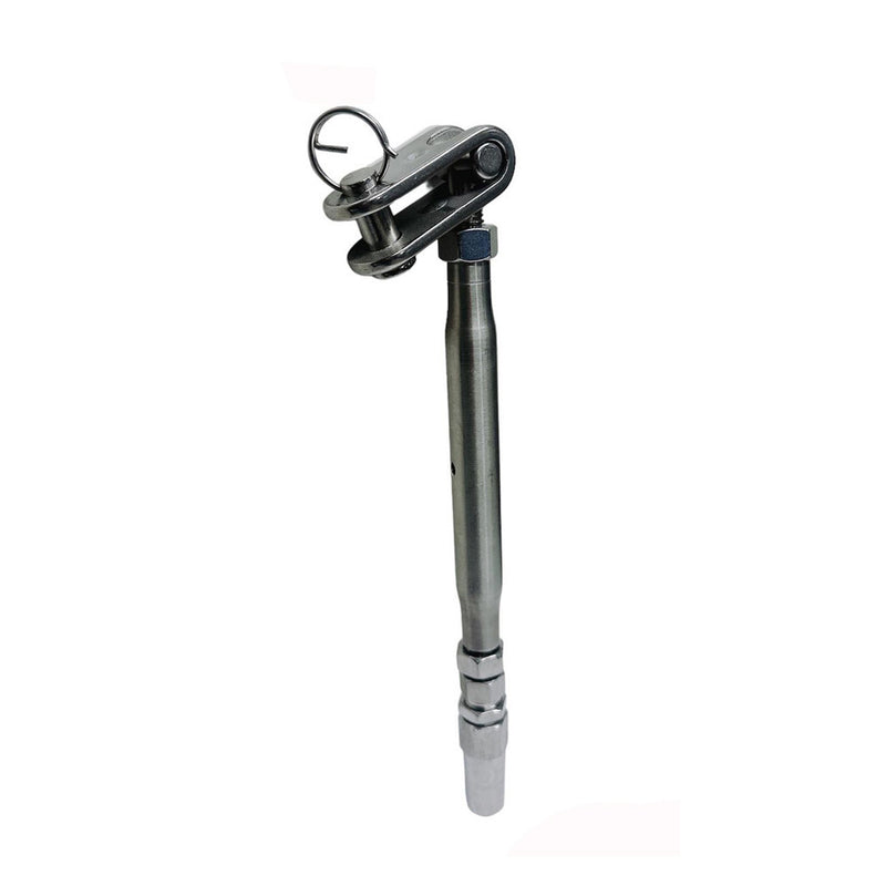 Marine Toggle And Swageless Turnbuckle For 3/16" Cable Wire Stainless Steel 4Pcs