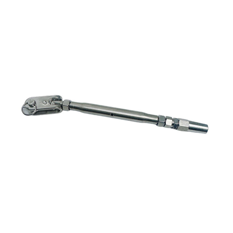 Marine Toggle And Swageless Turnbuckle For 3/16" Cable Wire Stainless Steel 4Pcs