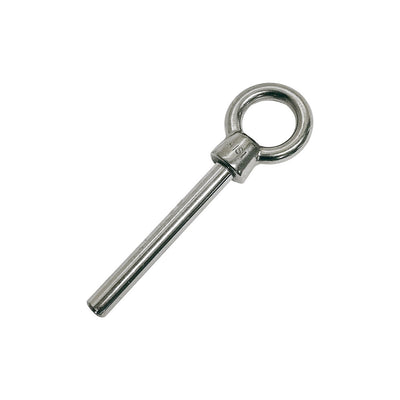 Stainless Steel Eye Bolt 3/8"x4" Marine Grade Non Threaded Shoulder Eyebolt 10Pc