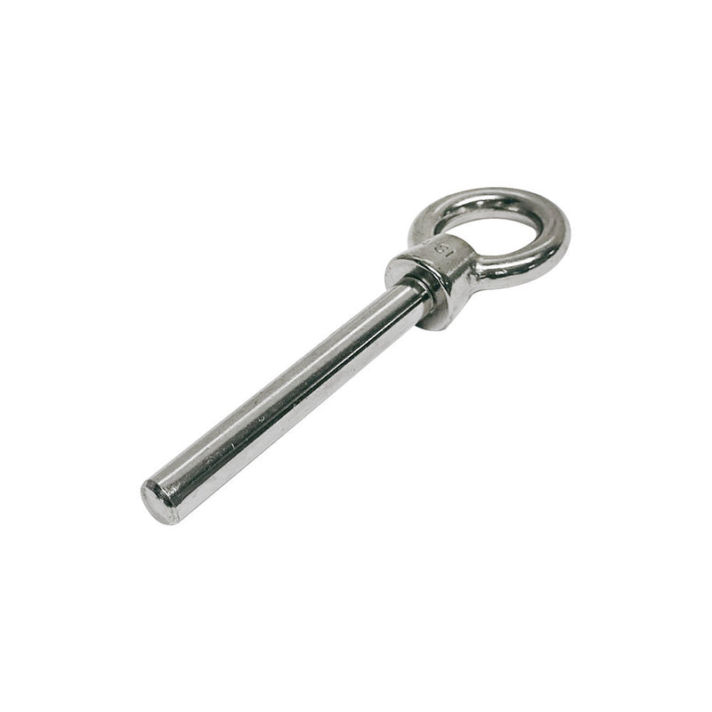 Stainless Steel Eye Bolt 3/8"x4" Marine Grade Non Threaded Shoulder Eyebolt 10Pc