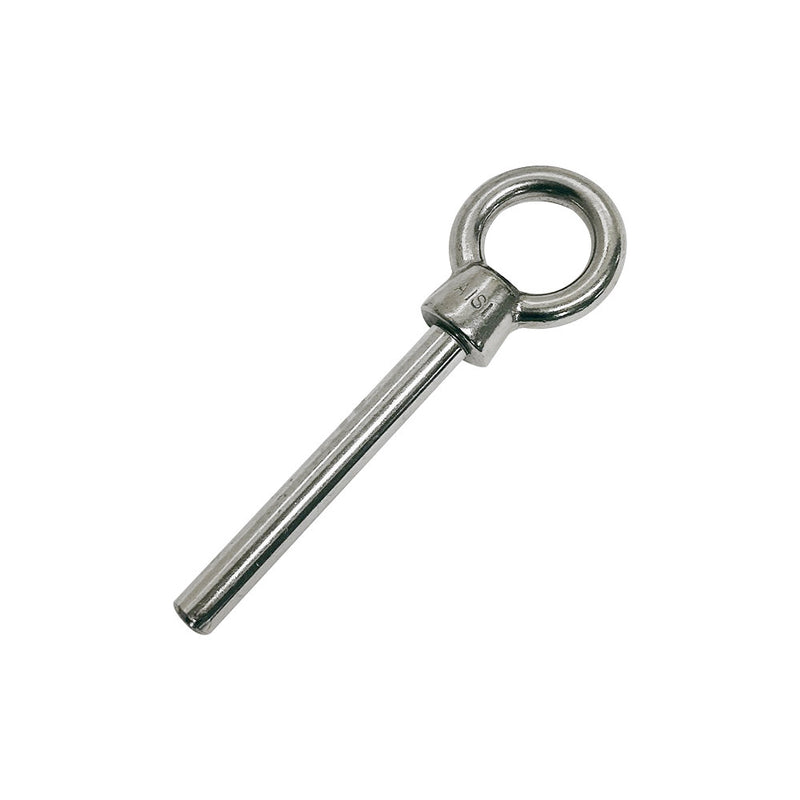 Stainless Steel Eye Bolt 5/8"x4" Marine Grade Non Threaded Shoulder Eyebolt,10Pc