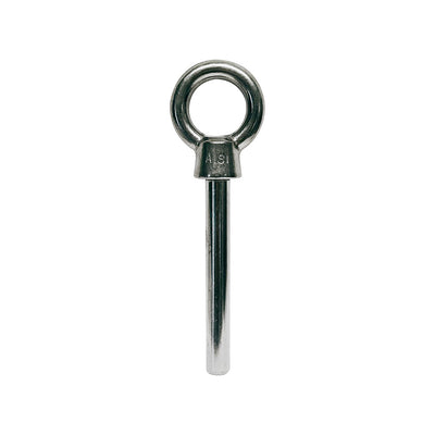 Stainless Steel Eye Bolt 5/8"x4" Marine Grade Non Threaded Shoulder Eyebolt,10Pc