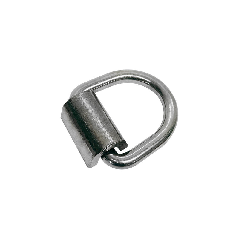 SS T316 1/2" Weld-On Heavy D Rings 3000 Lbs, Marine Boat, Tie-Down Anchor, 4 PCS