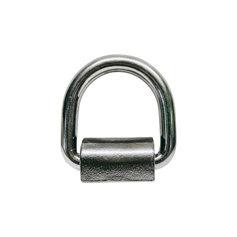 SS T316 1/2" Weld-On Heavy D Rings 3000 Lbs, Marine Boat, Tie-Down Anchor, 4 PCS