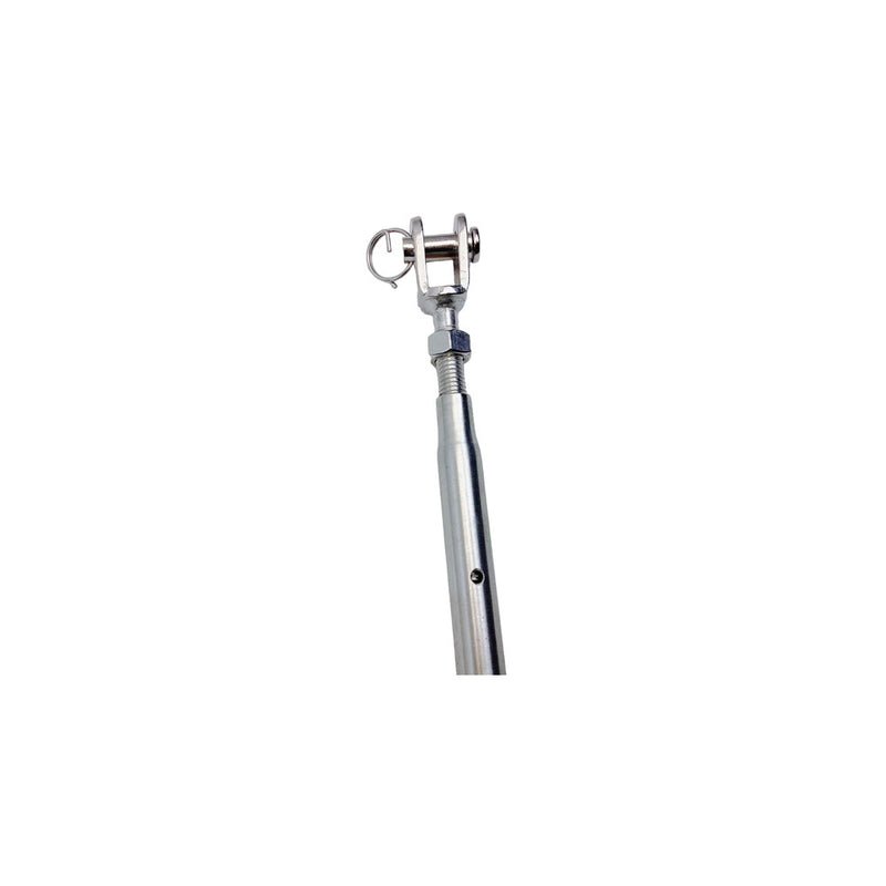Marine 3/16" Cable Jaw And Swage Stud Turnbuckle 3/8" Thread Stainless Steel