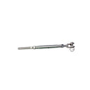Marine 3/16" Cable Jaw And Swage Stud Turnbuckle 1/4" Thread Stainless Steel 316
