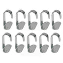10 Pcs Marine Stainless Steel Top Mount Lashing Hooks for Cargo net,Boat,1.75"H