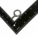 Stainless Steel T316 Machinery Shoulder Lifting Eye Bolt 1/4", 400 Lbs WLL