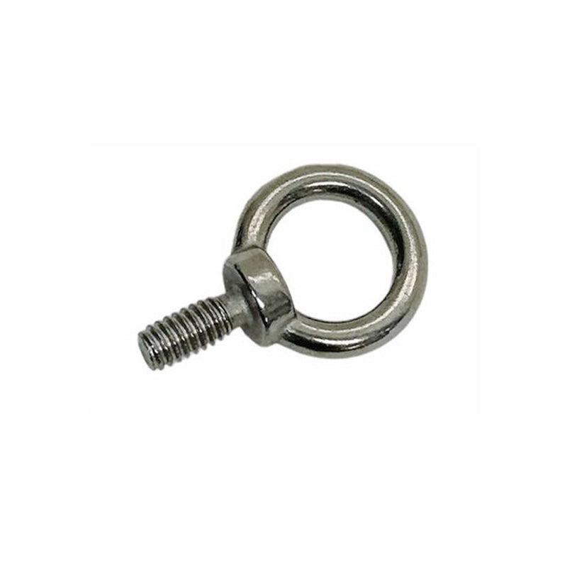 Stainless Steel T316 Machinery Shoulder Lifting Eye Bolt 1/4", 400 Lbs WLL