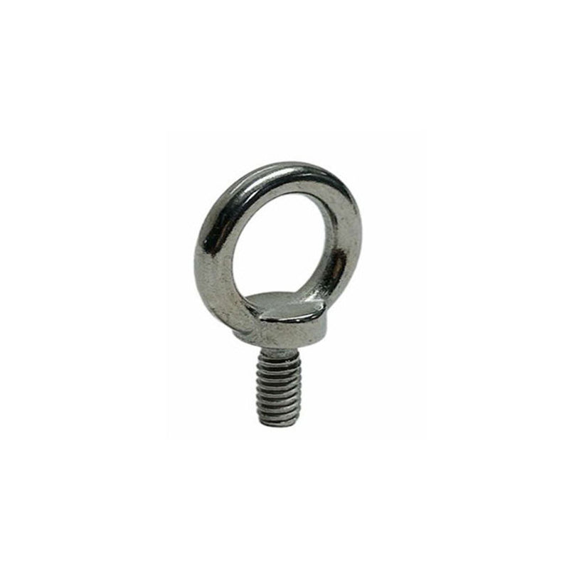 Stainless Steel T316 Machinery Shoulder Lifting Eye Bolt 1/4", 400 Lbs WLL