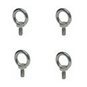4 Pcs Stainless Steel T316 Machinery Shoulder Lifting Eye Bolt 1/4", 400 Lbs WLL
