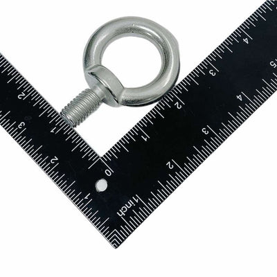 Stainless Steel T316 Machinery Shoulder Lifting Eye Bolt 1/2", 2100 Lb WLL