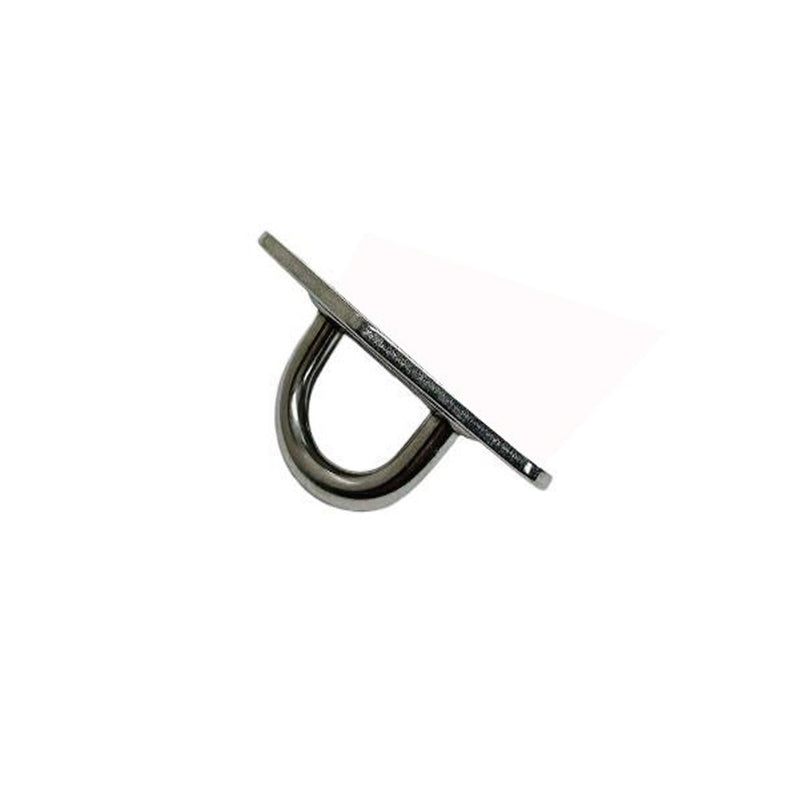 Light Duty Diamond Pad Eye Plate 1/4" 304 Stainless Steel for Hammock Boat Deck