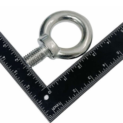 Stainless Steel T316 Machinery Shoulder Lifting Eye Bolt 3/4", 6,200 Lbs WLL