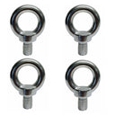 4 Pcs Stainless Steel T316 Machinery Shoulder Lifting Eye Bolt 7/8",8200 Lbs WLL