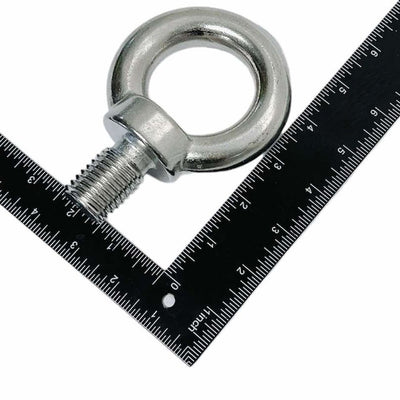 Stainless Steel T316 Machinery Shoulder Lifting Eye Bolt 1", 9,500 Lbs WLL