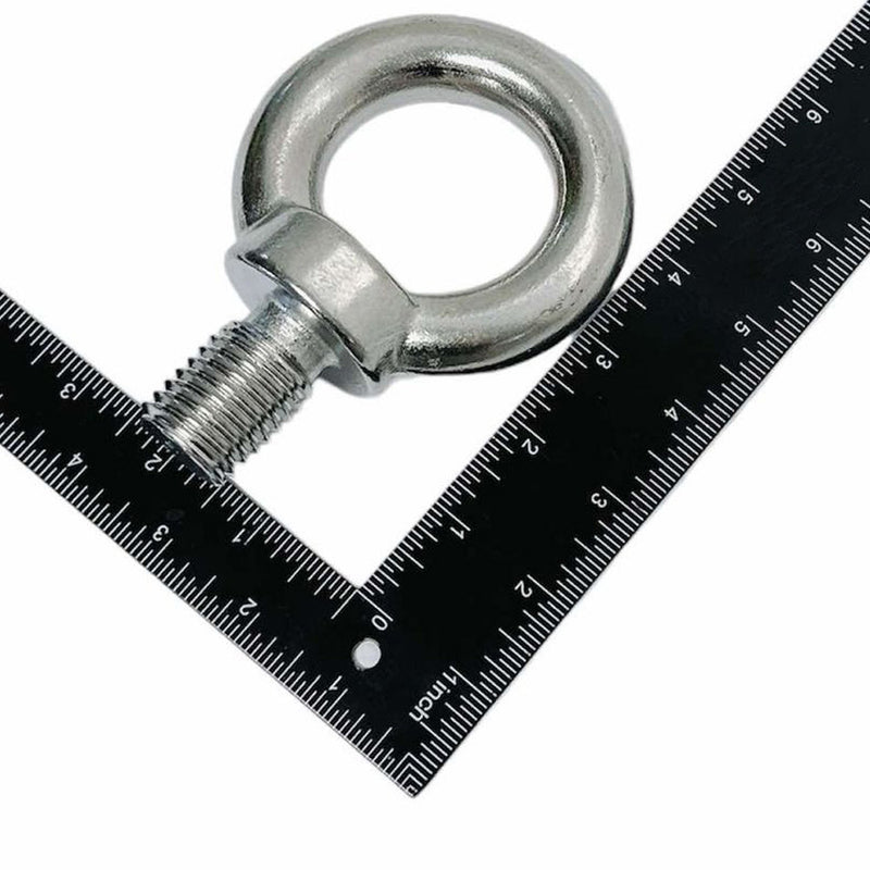 Stainless Steel T316 Machinery Shoulder Lifting Eye Bolt 1", 9,500 Lbs WLL