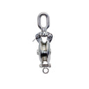HD 4" Sheave Swivel Block Hoist Lift 3300 Lbs WLL 5/8" Rope Stainless Steel T316