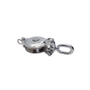 HD 4" Sheave Swivel Block Hoist Lift 3300 Lbs WLL 5/8" Rope Stainless Steel T316