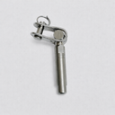 4 Pcs Marine T316 Stainless Steel 3/16" Push And Go Swageless Toggle for 3/16" Cable