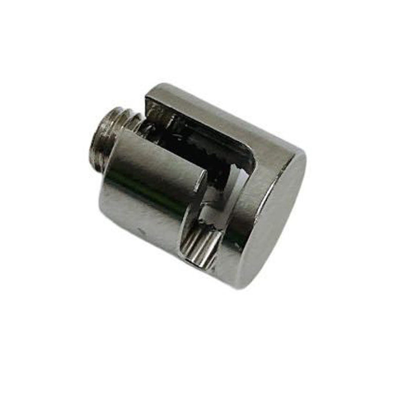 1/4" Adjustable Cross Cable Clip Clamp Wire Cable Rope Stainless Steel T316 10Pc