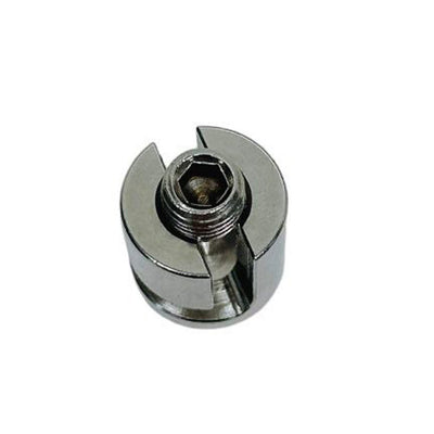 1/4" Adjustable Cross Cable Clip Clamp Wire Cable Rope Stainless Steel T316 10Pc