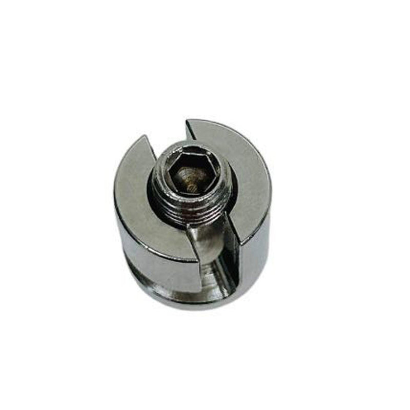 1/4" Adjustable Cross Cable Clip Clamp Wire Cable Rope Stainless Steel T316 10Pc