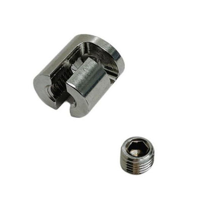 3/16" Adjustable Cross Cable Clip Clamp Wire Cable Rope Stainless Steel T316