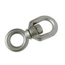 4 Pcs Marine T316 Stainless Steel Drop Forged 1/2" Chain Swivel FED SPEC 4,400 Lb WLL