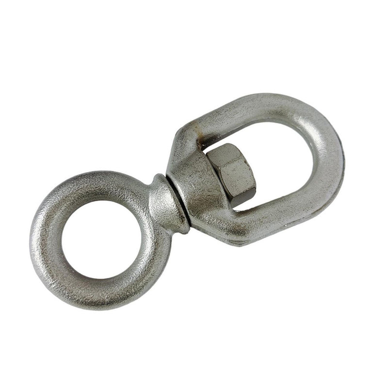 5/16" Marine Chain Swivel FED SPEC Drop Forged 1200 Lb WLL Stainless Steel 4Pcs