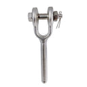 1/2" Drop Forged Turnbuckle Jaw RIGHT HAND Thread 2200Lb WLL Stainless Steel 4Pc