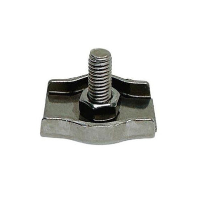 Simplex Single Bolt Wire Rope Clips,Stainless Steel for 3/8" Wire Cable