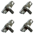 Simplex Single Bolt Wire Rope Clips,Stainless Steel for 5/16" Wire Cable 4 Pcs