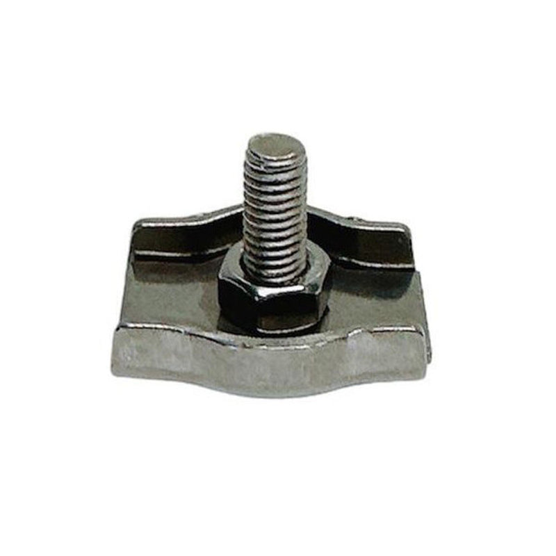 Simplex Single Bolt Wire Rope Clips,Stainless Steel for 5/16" Wire Cable 4 Pcs