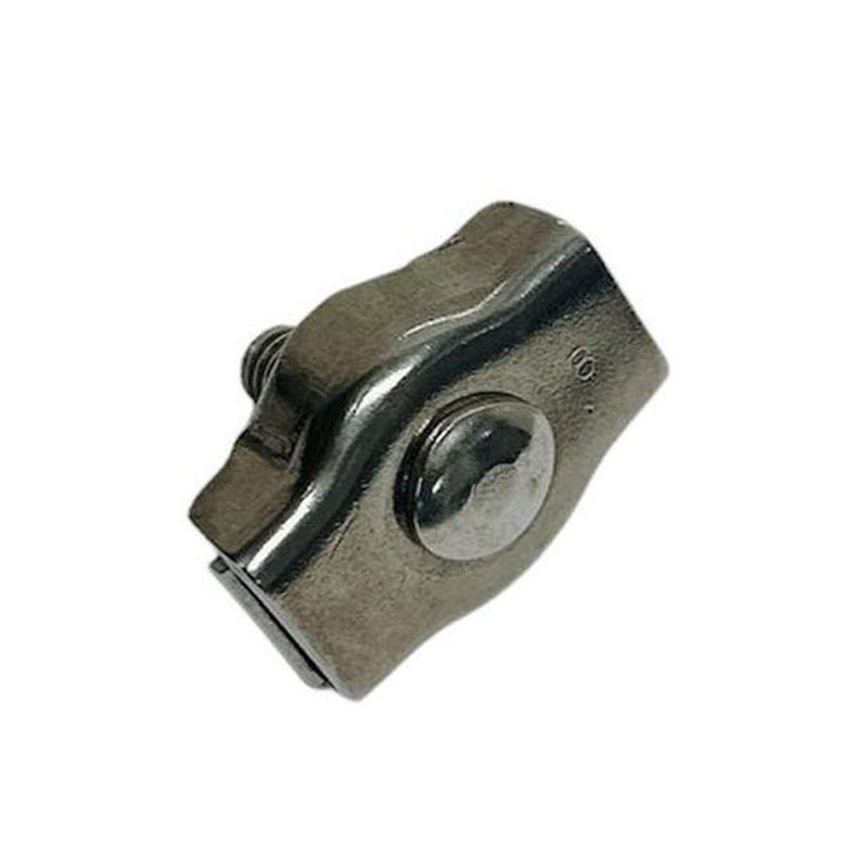 Simplex Single Bolt Wire Rope Clips,Stainless Steel for 5/16" Wire Cable 4 Pcs