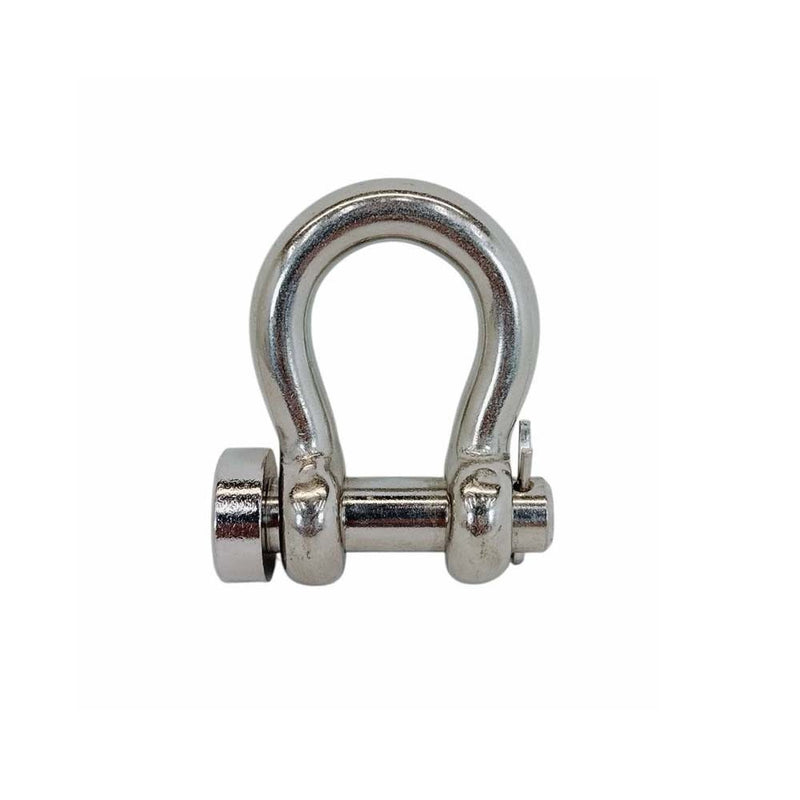 Mil-Spec 5/16" Round Pin Anchor Shackle 1,300Lb WLL Forged Stainless Steel T316