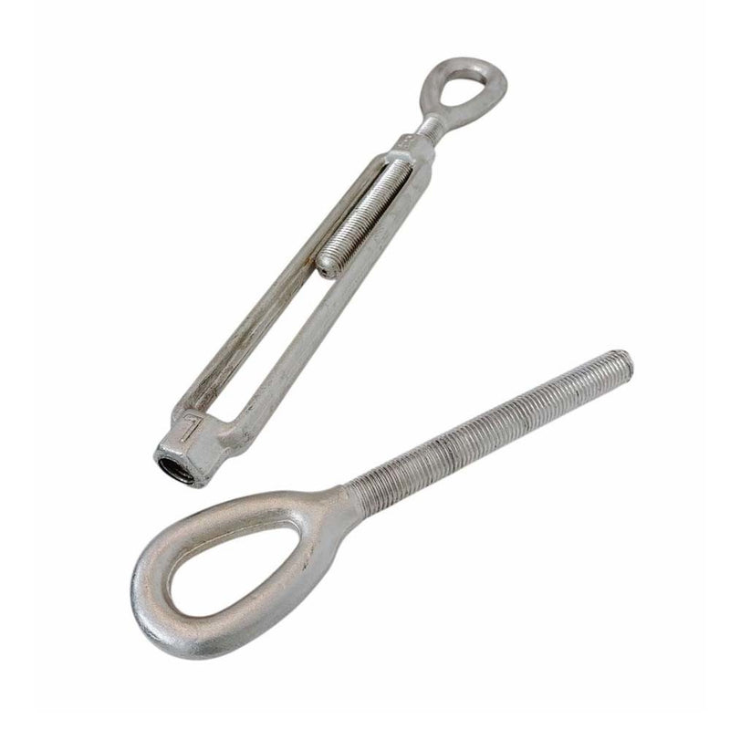 Mil-Spec Drop Forged T316 Stainless Steel 1"x12" EYE EYE Turnbuckle 8000 Lbs WLL
