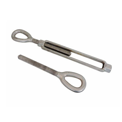 Mil-Spec Drop Forged T316 Stainless Steel 1"x12" EYE EYE Turnbuckle 8000 Lbs WLL