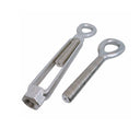 Mil-Spec T316 Stainless Steel 1-1/4" x 12" EYE EYE Turnbuckle 12,500 Lbs WLL