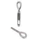 Mil-Spec T316 Stainless Steel 1-1/2" x 12" EYE EYE Turnbuckle 17,000 Lbs WLL