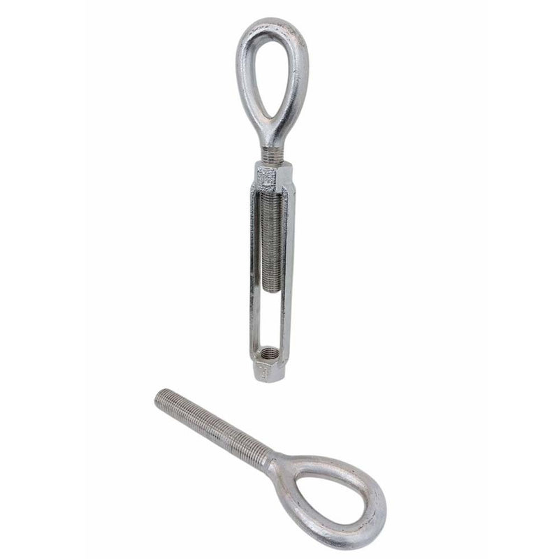 Mil-Spec T316 Stainless Steel 1-1/2" x 12" EYE EYE Turnbuckle 17,000 Lbs WLL